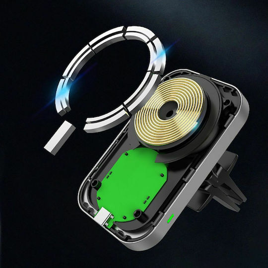 Tech-Protect Βάση Κινητού Αυτοκινήτου με Μαγνήτη MagSafe Μαύρη