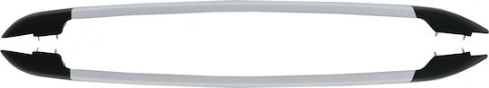 Car Roof Bars Metallic for Ford Ranger for Cars with Factory Bars Set with Roof Rack Legs Silver