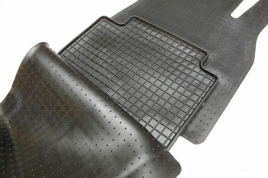 Petex Set of Front and Rear Mats 4pcs for Mercedes-Benz B Class 2005-2011 Black