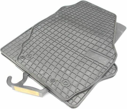 Frogum Set of Front and Rear Mats 4pcs for Volvo S80 2007-2016 Black