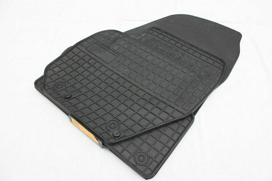 Frogum Set of Front and Rear Mats 4pcs for Volvo S60 / S80 / V60 / XC 60 2008+ Black