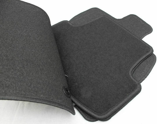 Petex Set of Front and Rear Mats 4pcs for Seat Ateca 2016+ Black