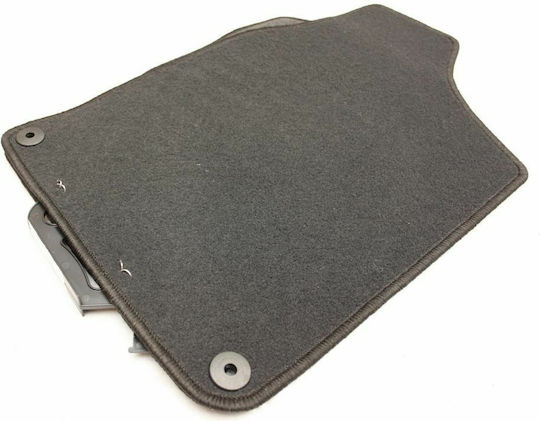 Petex Front Mats 2pcs for Seat Alhambra Volkswagen Sharan 1995-2010 Black
