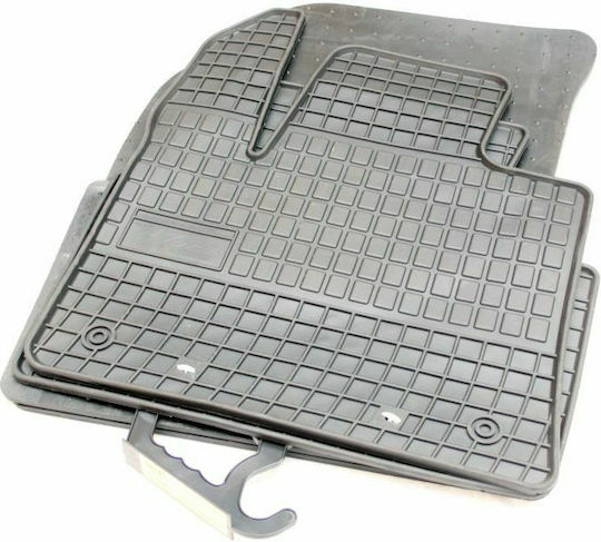 Frogum Set of Front and Rear Mats 4pcs for Citroen C5 Aircross 2018 Black