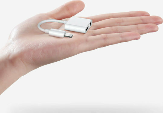 Joyroom S-y104 Lightning Adapter 3,5 Mm Audio & Lightning Port White