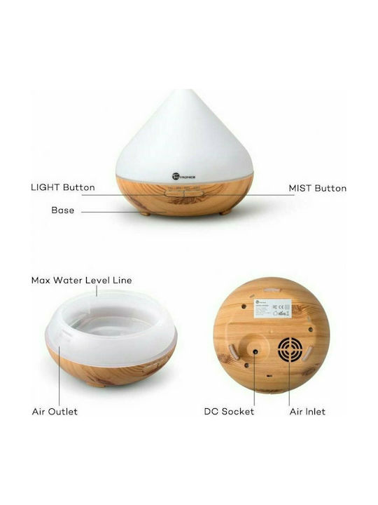 TaoTronics Led Aromatherapy Diffuser TT-AD002 with Timer Beige 300ml