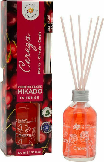 La Casa de los Aromas Diffuser mit Duft Kirsche 100ml