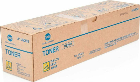 Konica Minolta TN-616Y Original Toner Laser Printer Galben Capacitate mare 41800 Pagini (A1U9253)