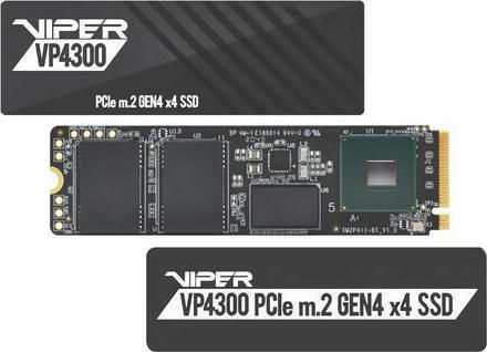 Patriot Viper VP4300 2TB M.2 SSD with PCI Express 4.0 Communication Protocol and Heatsink (Compatible with PlayStation 5)