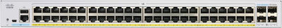 Cisco CBS350-48FP-4X Управление на L3 Switch с 48 Портове Гигабитови (1Gbps) Ethernet и 4 SFP Портове