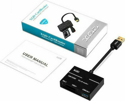 Onten OT-9189 Kartenleser USB 3.0 für / / / / /X/Q/D/ / Schwarz