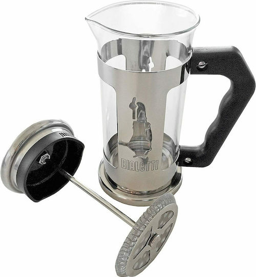 Bialetti Preziosa Cafetieră Cu Filtru Manual Din Oțel Inoxidabil Argintie 1lt
