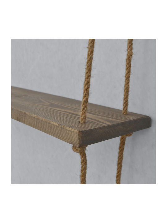 Regal Wand Preston Walnut / Beige 60x14x60cm