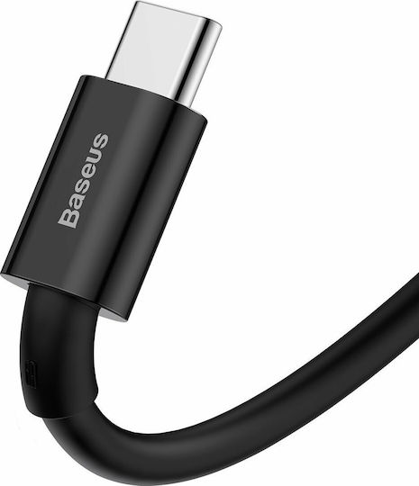 Baseus Superior 66W USB 2.0 Cable USB-C Male USB-A 66W Black 2m CATYS-A01