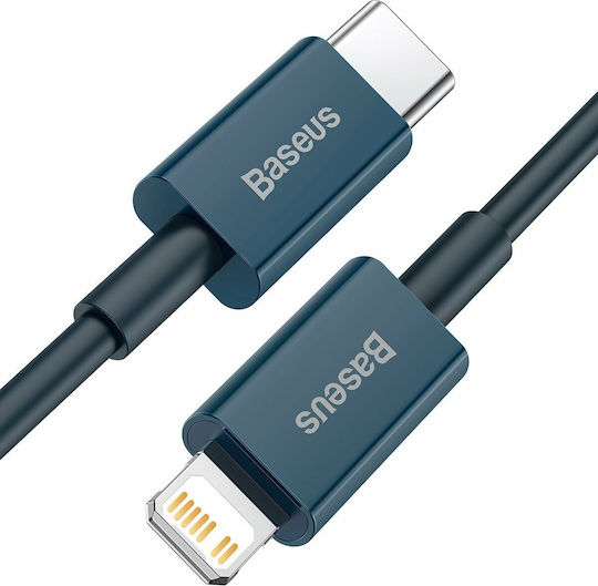 Baseus Superior USB-C to Lightning Cable 20W Blue 2m (CATLYS-C03)