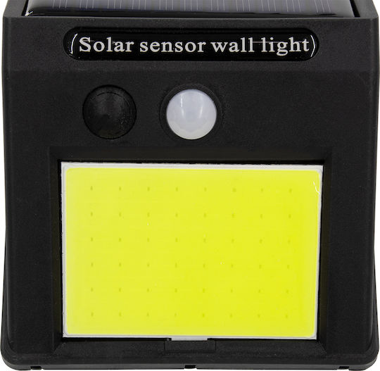 GloboStar Wall Mounted Solar Light 10W 1000lm Cold White 6000K with Motion Sensor and Photocell IP65
