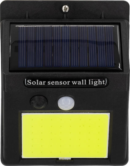GloboStar Wall Mounted Solar Light 12W 1200lm Cold White 6000K with Motion Sensor and Photocell IP65