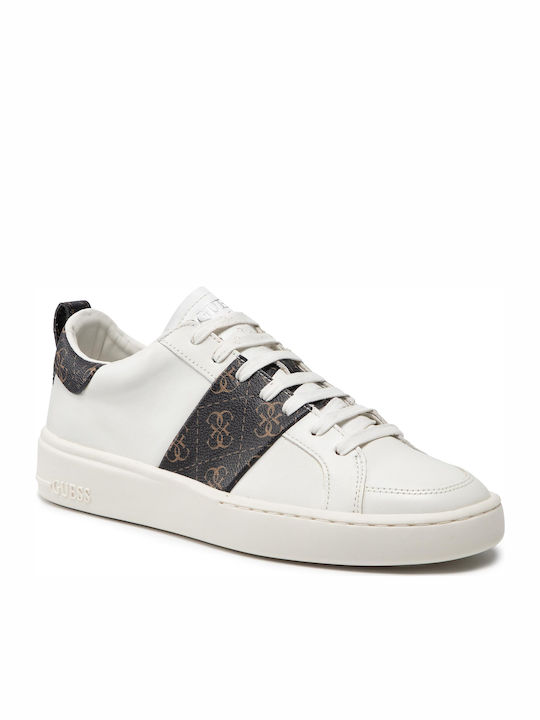 Guess Verona Logo Ανδρικά Sneakers Μαύρα