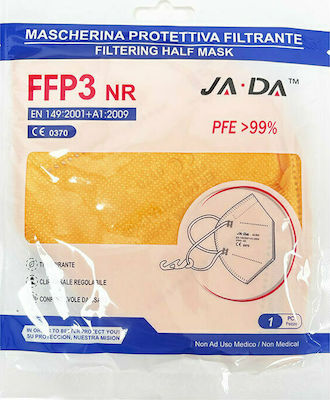 Disposable Protective Mask FFP3 Orange 1pcs