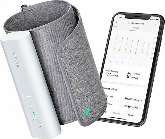 Withings BPM Connect Electronical Blood Pressure Monitor Arm with Bluetooth ICIWBPMC