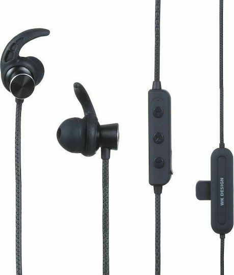 WK BD290 In-ear Bluetooth Handsfree Earphones Black
