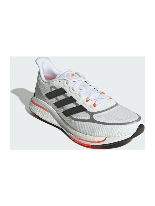 Supernova+ Sport Shoes Running Cloud White / Core Black / Solar Red