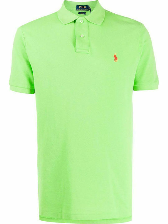 Ralph Lauren Herren Shirt Kurzarm Polo Grün