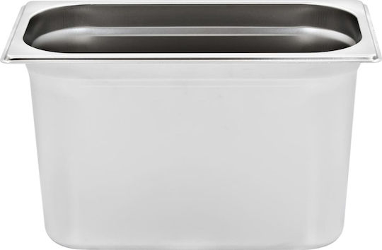 vidaXL Σκεύος Gastronorm Ανοξείδωτο GN1/3 με Βάθος 200mm 4 τμχ