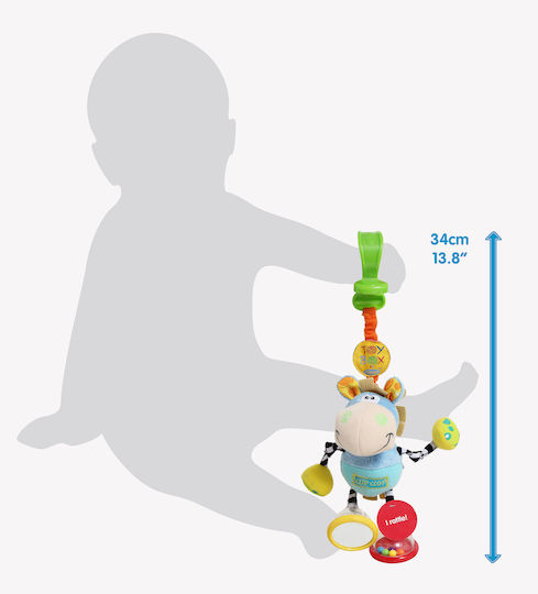 Playgro Pendant Toy for Car with Mirror Dingly Dangly for 0++ Months 0101140