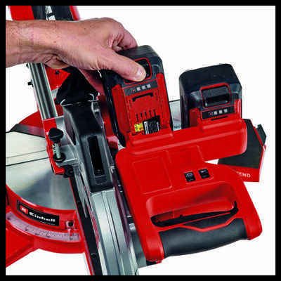 Einhell TE-SM 36/210 Li - Solo Battery Miter Saw Sliding with Laser Cutting Guide and 210mm Disc Diameter Solo