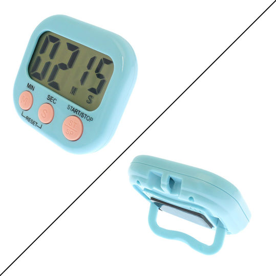 Digital Kitchen Timer Countdown Blue