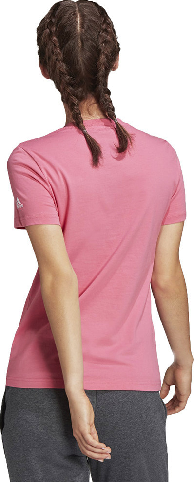 Adidas Essentials Slim Αθλητικό Γυναικείο T-shirt Rose Tone H07831 |  Skroutz.gr