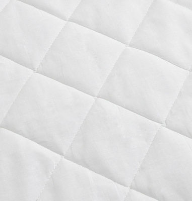 Cokitex Super-Double Quilted Mattress Cover Fitted White 160x200+30cm