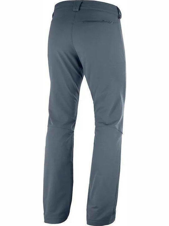 Salomon Wayfarer Warm Straight Ανδρικό Μακρύ Παντελόνι Πεζοπορίας Γκρι Salomon Wayfarer Warm Straight Ανδρικό Μακρύ Παντελόνι Πεζοπορίας Γκρι