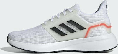 Adidas EQ19 Run Ανδρικά Αθλητικά Παπούτσια Running Λευκά