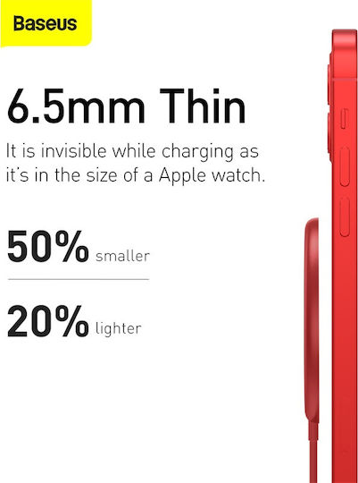 Baseus 15W Rot (Simple Mini Magnetic)