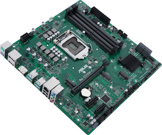Asus Pro Q570M-C/CSM Motherboard Micro ATX με Intel 1200 Socket 90MB1700-M0EAYC
