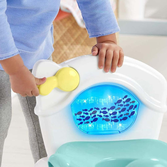 Fisher Price Potty Bowl Aquarium with Music & Sounds Green