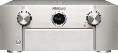 Marantz SR7012 Радиоусилвател Home Cinema 4K 9.2 Канала 125W/8Ω 165W/6Ω с HDR и Dolby Atmos Сребрист