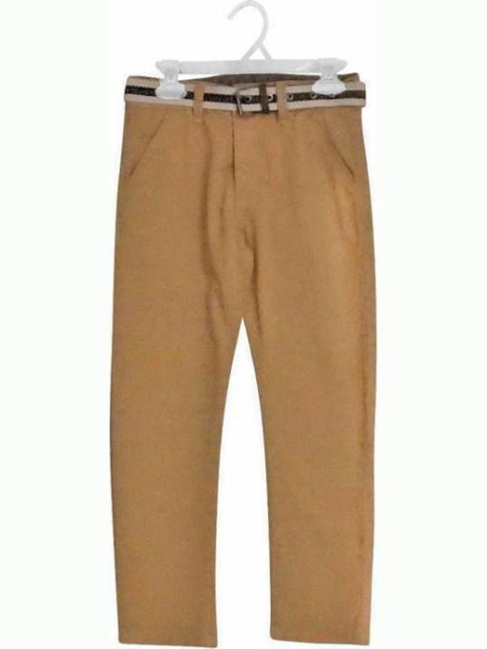 Hashtag Boys Fabric Trouser Beige