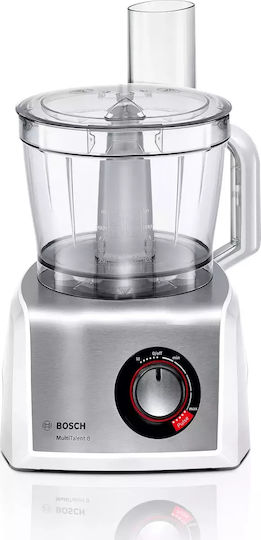 Bosch Πολυμίξερ 1250W με Κάδο 3.9lt και Κανάτα Μπλέντερ Λευκό