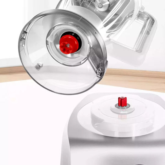 Bosch Πολυμίξερ 1250W με Κάδο 3.9lt και Κανάτα Μπλέντερ Λευκό