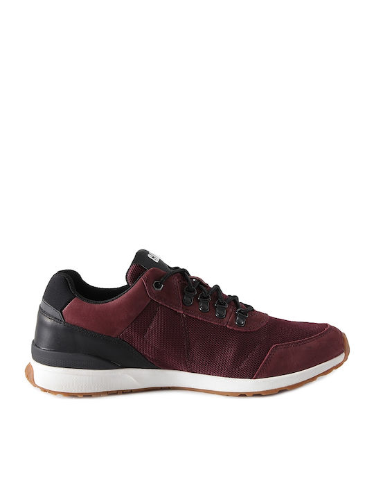 CAT Lapaz Bărbați Sneakers Burgundy