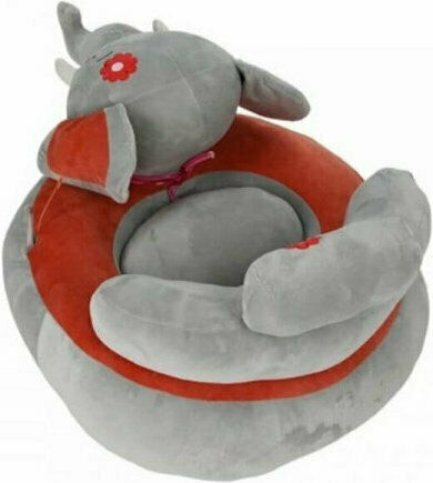 Beanbag Elephant Gray 55x50x60cm