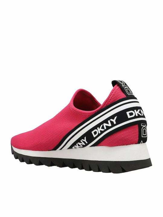 Abbi Damen Sneakers Fuchsie