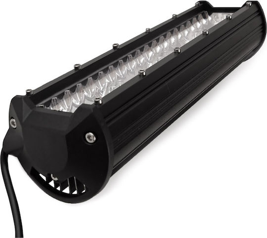 AMiO Προβολέας Αυτοκινήτου σε σχήμα Μπάρας LED Universal 9 - 36V 30cm με Λευκό Φωτισμό 1τμχ