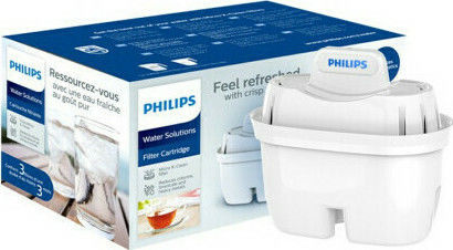 Philips Water Filter Replacement for Pitcher Micro X-Clean 3pcs