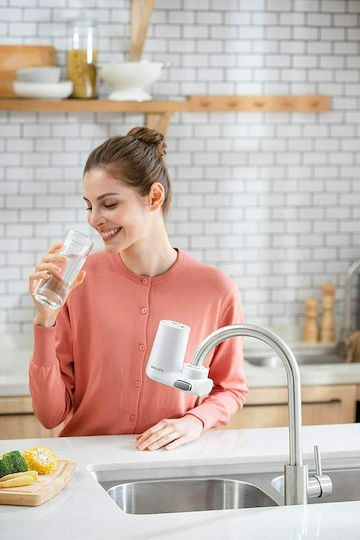 Philips Water Filter Replacement for Faucet made of Activated Carbon X-guard