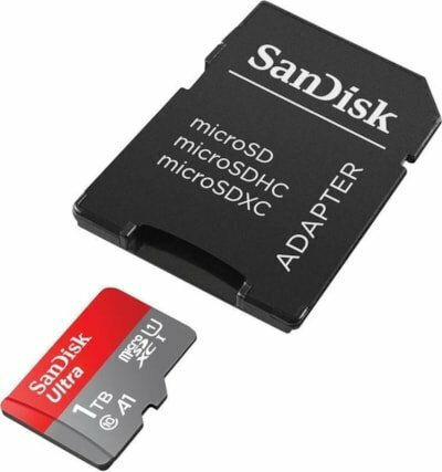 Sandisk Ultra microSDXC 1TB U1 A1 UHS-I 120MB/s с адаптер