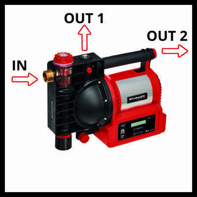 Einhell GE-AW 1246 N FS Single Stage Single Phase Water Pressure Pump without Container 1200W